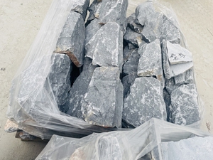 Thiết Kế Hiện Đại Đá Tự Nhiên Tường Ốp Màu Đen Veneer Miễn Phí Hình Thức Lỏng Màu Xanh Mộc Mạc Thạch Anh Ngoài Trời Antacid Chia Finishing - Product Image 4