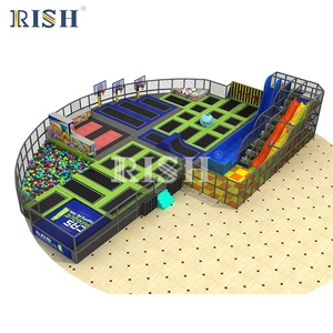 Parque <span class=keywords><strong>de</strong></span> Trampolines Multifuncional con Laberinto, Área <span class=keywords><strong>de</strong></span> Juegos Interior Grande para Niños, Equipo Comercial para Parques <span class=keywords><strong>de</strong></span> Diversión - Product Image 5