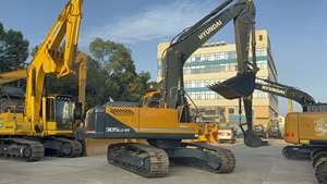 Hyundai-Excavadora de orugas usada, motor Cummins, 30 toneladas de peso operativo, modelo 2021, componentes básicos, 6 meses de garantía - Product Image 5