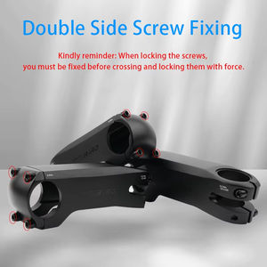 Tige de <span class=keywords><strong>vélo</strong></span> RIRO avec câble interne dissimulé, 28,6-31,8 mm, forgée/CNC, avec entretoise, pour guidon de route - Product Image 3