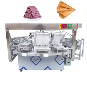 Industrial Big Electric Egg Roll Mold Machine Ice Cream Waffle Cone Maker Machine