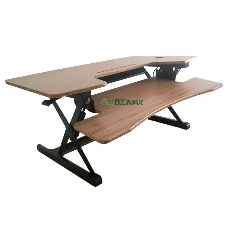 Foldable standing desk for Home OfficeCustom made bamboo products,Highest quality,Bamboo factory