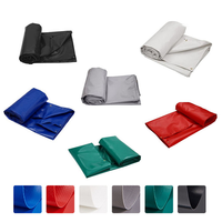 Bonne qualité Fabricant 650gsm extérieur imperméable polyester robuste bâche pour camion bâche enduite de pvc