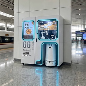 Robot Intelligente Tutto-in-Uno per la Produzione <span class=keywords><strong>e</strong></span> Distribuzione Automatica del Caffè - Product Image 5