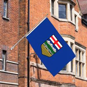 Banderas de Alberta al por Mayor de 3x5 pies, Poliéster 68D/100D, Personalización de Todas las Naciones, Envío Rápido, Proveedor Confiable, Entrega Rápida - Product Image 6