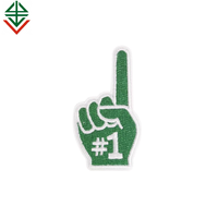 Bordure de Merrow personnalisée presse à chaud Sports Football Club Logo fer à repasser sur patchs de broderie ou chaussettes