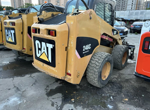 รถตักล้อยางขนาดเล็ก Caterpillar CAT 246C มือสอง รุ่น CAT246C ผลิตในญี่ปุ่น ราคาถูก ขาย - Product Image 4