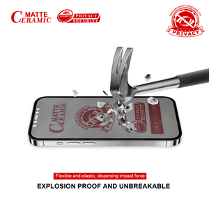 Los Más Vendidos, Protector de Pantalla Mate Suave Anti-Espía para Móvil, para <span class=keywords><strong>iPhone</strong></span>, para Samsung, Anti-Voyeur, PET Cerámico 2.5D - Product Image 1