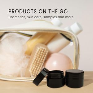 Contenant d'emballage en plastique PET transparent pour crème cosmétique, soin de la peau, shampoing, lotion, masque facial, avec bouchon à vis, 100 ml, 120 ml, 250 ml, 500 ml - Product Image 4