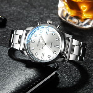Reloj de Pulsera de Cuarzo para Hombre al por Mayor, de Acero Inoxidable, Estilo Casual, de Negocios y de Moda, Diseño Creativo, Relogio Masculino - Product Image 5
