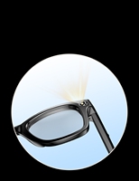 Lunettes Intelligentes avec Caméra IA pour Photo, Vidéo et Appels, Anti-tremblement, Reconnaissance et Traduction Haute Définition