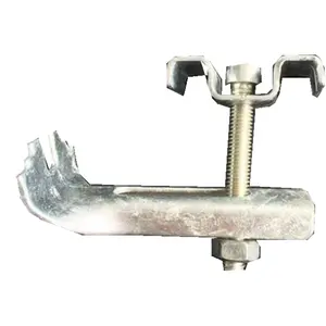 Galvanized Steel Gratings Fixing Clips | Grating Clamp | Grating Saddle Clamps