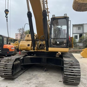 รถขุดไฮดรอลิก Caterpillar 345B มือสอง ขนาด 45 ตัน รถขุดตีนตะขาบขนาดใหญ่ สีเดิมจากโรงงาน สำหรับงานเหมืองหินและงานขุดเจาะ - Product Image 4