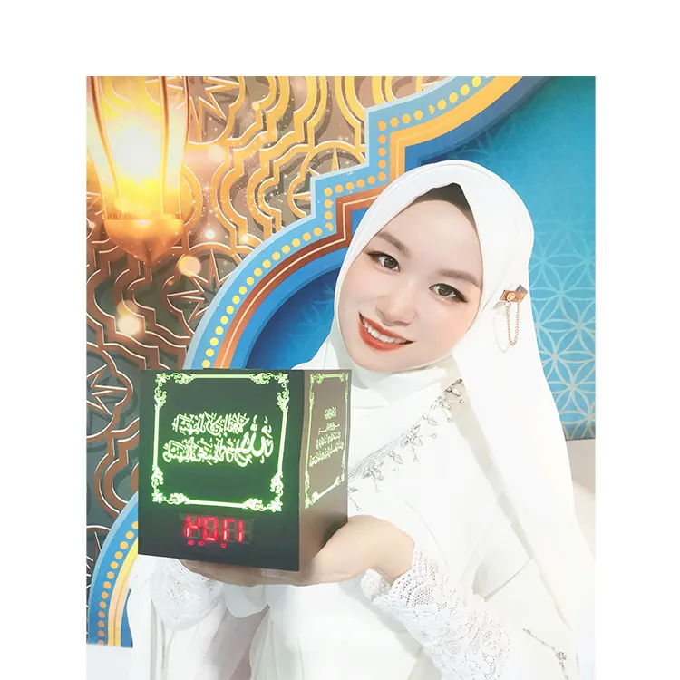 ワイヤレスislam surah yasin mp3コーランスピーカー子供用タッチランプコーランスピーカーコーランプレーヤーとアザン