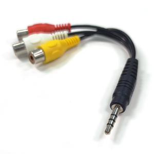 Câble adaptateur audio <span class=keywords><strong>AV</strong></span> AUX 3,5 mm vers 3RCA M/F pour <span class=keywords><strong>Samsung</strong></span> Galaxy S III S3 - Product Image 5