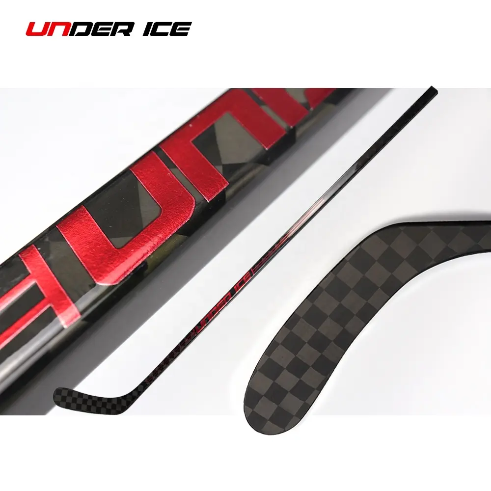 Uice 90 Dagen Garantie Top Kwaliteit 68 ''69'' 70 ''Aangepaste Lengte Carbon Ijshockey Stick Voor Pro spelers