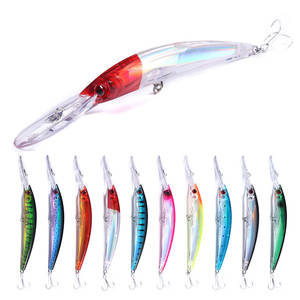 17 centimetri 23.5g di grandi dimensioni lunga lingua ciprinidi di pesca wobbler esca artificiale di plastica <span class=keywords><strong>mare</strong></span> profondo grandi <span class=keywords><strong>esche</strong></span> di gioco - Product Image 1