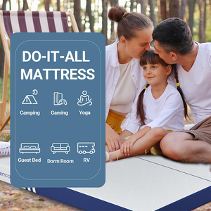 コンバーチブルモダン折りたたみ式<span class=keywords><strong>4</strong></span>インチキャンプベッドトッパートリ折りたたみ式マットレスゲストベッドホーム家具 - Product Image 4