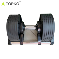 TOPKO nouvel arrivage équipement de gymnastique fitness ensemble d'entraînement réglable haltères 20kg