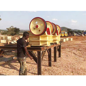 Giấy chứng nhận CE Máy Nghiền hàm rung màn hình máy nghiền hàm rung Feeder hàm Máy Nghiền đá mini - Product Image 1