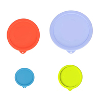 Couvercles de remplacement en silicone pour bols en verre Pyrex et Anchor Hocking 1CUP/7202-PC, 2CUP/7200-PC, 4CUP/7201-PC, 7CUP/7402-PC
