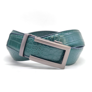 Fashion <strong>Men's</strong> Golf <strong>Belts</strong> Australia and <strong>UK</strong> Vegan BeltCrocodile <strong>Leather</strong> <strong>Belt</strong> <strong>for</strong> <strong>Men</strong> - Product Image 1