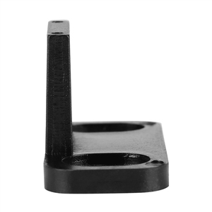 RHETECH Ajustable Negro <span class=keywords><strong>Hierro</strong></span> Forjado y Latón Puerta Corredera <span class=keywords><strong>de</strong></span> Granero Guía <span class=keywords><strong>de</strong></span> Suelo Tornillo Instalación Herrajes <span class=keywords><strong>para</strong></span> <span class=keywords><strong>Puertas</strong></span> <span class=keywords><strong>de</strong></span> Madera <span class=keywords><strong>de</strong></span> Granero - Product Image 4