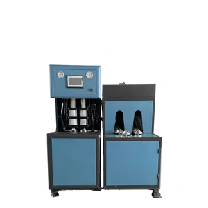 Machine de soufflage par étirage semi-automatique pour remplissage à chaud 500-10000 BPH, pour bouteilles PET 330-500 ml, avec moteur rotatif AirTac et PLC Mitsubishi - Product Image 1