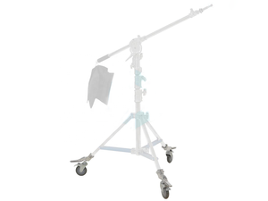 Wartel Geremd Wiel Combo Stand Vergrendeling Wiel Set Rem Caster 25Mm In Het Vierkant - Product Image 6