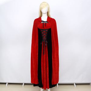 Disfraz de Vampiresa Drácula Sexy <span class=keywords><strong>para</strong></span> Mujer Adulta, Vestido de Cosplay <span class=keywords><strong>para</strong></span> Halloween con Capa <span class=keywords><strong>para</strong></span> <span class=keywords><strong>Carnaval</strong></span> - Product Image 4
