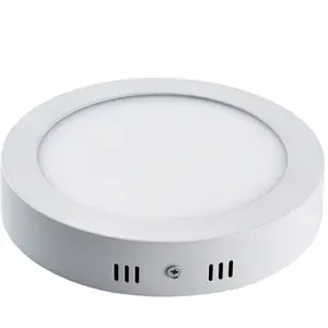 Kapalı led yüzey paneli ışık 18w led düz panel ışık cam malzeme 85v-265v CCC CE EMC