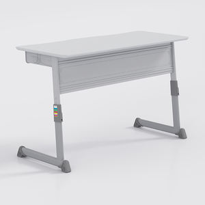 Chaise et bureau en plastique pour étudiants, design moderne, réglables en hauteur, pour salle de classe, vente chaude - Product Image 4