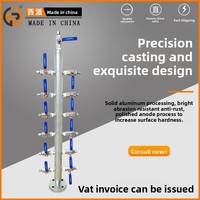 Distributeur d'air KFQ-I/KFQ-II/KFQ-III, boîtier de distribution en acier inoxydable 220V DN24/DN32/DN25, support personnalisé
