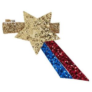 Barrettes à cheveux pour filles, en tissu, avec paillettes, motif pastèque de dessin animé, pour bébés et enfants - Product Image 3