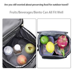 Outdoor Camping Keep <b>Lunch</b> <b>Bag</b> <b>Backpack</b> Picnic Waterproof Reusable Durable Cooler <b>Bag</b> Portable Insulated Cooler <b>Backpack</b> - Product Image 3