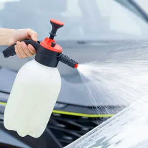Pompe à main à mousse de 2 litres, pulvérisateur d'eau de jardin pour le lavage de voiture