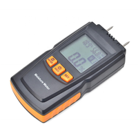 Pengukur Kelembapan Kayu Digital Penguji Kelembapan Portabel Pengukur Kelembapan Kayu GM620 2~70% Higrometer Kayu Elektrik