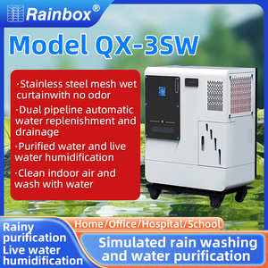 เครื่องทำความชื้นในครัวเรือนเครื่องฟอกอากาศแบบ3หัวฉีด, เครื่องพ่นละอองน้ำฝนทำให้อากาศบริสุทธิ์สำหรับเด็กทารกสำหรับโรคจมูกอักเสบ - Product Image 2