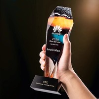 Trophées et plaques de médailles colorées avec logo personnalisable, design créatif pour les récompenses promotionnelles des étudiants, des entreprises et des entreprises commerciales