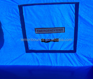 Château gonflable commercial à thème ballons colorés, idéal pour les fêtes en extérieur et la location - Product Image 4