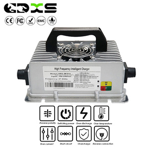 Hochfrequenz Wasserdichtes 800W Ladegerät für Scherenhubtische, Palettenhubwagen, DC 24V25A Blei-Säure 180AH Speicherbatterie - Product Image 4