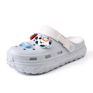 Crocs pour femmes, sandales d'été à semelles épaisses et antidérapantes, respirantes, confortables, douces et mignonnes, chaussures de plage, taille 35 40 - Product Image 5