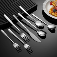 Ensemble de couverts en or et argent, assiettes pour cuisine occidentale, vaisselle haut de gamme pour hôtels, ustensiles pour café et vin, vaisselle de restaurant