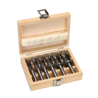 4 PCS Foret à liège de type tube creux pour couper les bouchons de bois pour la fabrication de bouchons