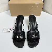 Nouvelles sandales noires pour femmes ZA2026 - Sandales à talons hauts compensées à bout ouvert et à brides - Vente directe d'usine et vente en gros