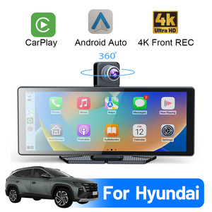 เครื่องเล่นมัลติมีเดียในรถยนต์หน้าจอ IPS ขนาด 10.26 นิ้ว รองรับ Wireless CarPlay และ Android Auto พร้อมกล้องติดรถยนต์ 4K และกล้องถอยหลัง 1080P สำหรับรถยนต์ Toyota และ Hyundai - Product Image 6