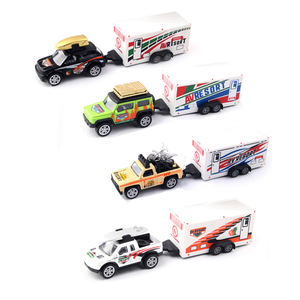 QS, venta al por mayor, niños, <span class=keywords><strong>escala</strong></span> 1:55, modelo de remolque, juguetes, 2 estilos, aleación, tema de ciudad, juego de camión extraíble, juguetes para niños, regalo - Product Image 6