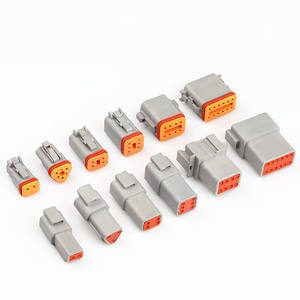 Conector Automotriz Deutsch Macho y Hembra de 2 <span class=keywords><strong>3</strong></span> 4 5 6 8 12 Pines, Serie DT, Impermeable, DT06-8S-E008 DT04-8P-E008 para Electrónica - Product Image 4