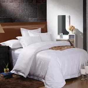 SANHOO优质酒店优雅装饰被子床提花扔100% 棉床毛巾