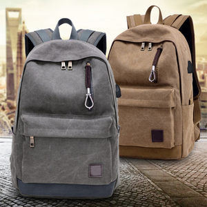 Sac à dos pour ordinateur portable imperméable personnalisé pour homme avec port USB, fonction antivol, doublure en polyester - Product Image 1